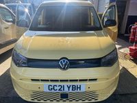 Used VW Caddy Pro 102 HP (75 kW) 2021 Blue MPV