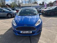 Used Ford Fiesta Zetec 2013 Blue Hatchback