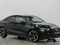 Used Audi A3 S-Line 110 HP (80 kW) 2022 Black Sedan