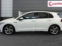 Used VW Golf VIII R-line 150 HP (110 kW) 2022 White Hatchback