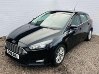 Used Ford Focus Zetec 100 HP (73 kW) 2016 Black Hatchback