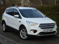 Used Ford Kuga Titanium 150 HP (110 kW) 2017 White SUV