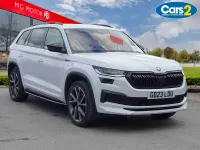 Used Skoda Kodiaq SportLine 150 HP (110 kW) 2023 White SUV