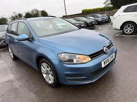 Used VW Golf VII SE 2016 Blue Estate