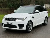 Used Land Rover Range Rover Sport Autobiography Dynamic 404 HP (297 kW) 2018 White SUV