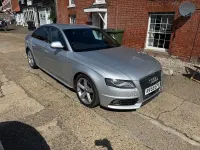 Used Audi A4 S-Line 143 HP (105 kW) 2009 Silver Sedan