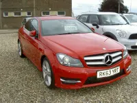 Used Mercedes C250 AMG 2013 Red Coupe