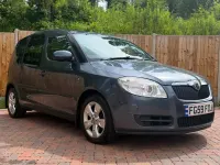 Used Skoda Roomster SE 105 HP (77 kW) 2009 Grey MPV
