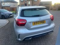 Used Mercedes A180 AMG line 109 HP (80 kW) 2017 Silver Hatchback