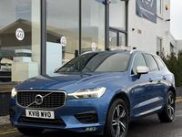 Used Volvo XC60 R-Design 190 HP (139 kW) 2018 Blue SUV