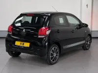 Used Peugeot 108 Active 68 HP (50 kW) 2014 Black Hatchback