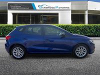 Used Seat Ibiza SE Technology 95 HP (69 kW) 2019 Blue Hatchback