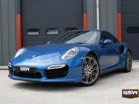 Used Porsche 991 500 HP (367 kW) 2014 Blue Coupe