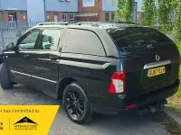 Used SsangYong Musso 178 HP (130 kW) 2017 Black Pickup