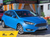 Used Ford Focus Titanium 2017 Blue Hatchback