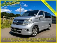 Used Nissan Elgrand 2008 Silver MPV