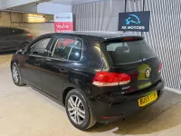 Used VW Golf VI SE 105 HP (77 kW) 2009 Black Hatchback