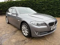 Begagnad BMW 520 2010 Grå Kombi