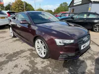 Used Audi A5 S-Line 177 HP (130 kW) 2015 Red Coupe