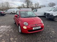 Używany Fiat 500 Pop Star 69 KM (50 kW) 2016 Czerwony Hatchback