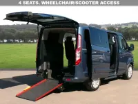 Used Ford Tourneo Titanium 130 HP (95 kW) 2021 Blue MPV
