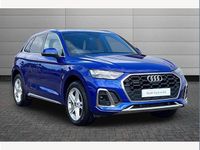 Used Audi Q4 Sportback e-tron S-Line 219 kW (299 HP) 2021 Blue SUV