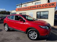 Used Nissan Qashqai Acenta 110 HP (80 kW) 2015 Red SUV