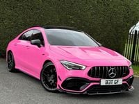 Used Mercedes CLA45 AMG 421 HP (309 kW) 2020 Pink Coupe