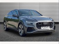 Begagnad Audi Q8 S-Line 340 HK (250 kW) 2023 Grå SUV