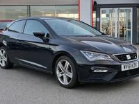 Used Seat Leon FR 125 HP (91 kW) 2018 Black Hatchback