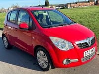 Used Vauxhall Agila Club 2010 Red MPV