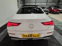 Used Mercedes CLA220 AMG Line Premium Plus 190 HP (139 kW) 2019 White Sedan