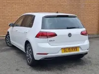 Used VW Golf VII Match 115 HP (84 kW) 2019 White Hatchback