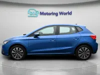 Used Seat Ibiza SE Technology 95 HP (69 kW) 2023 Blue Hatchback