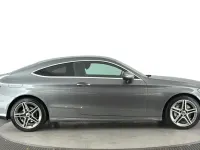 Used Mercedes C300 AMG line 245 HP (180 kW) 2019 Grey Coupe