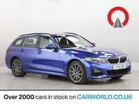 Used BMW 330e M Sport 292 HP (214 kW) 2021 Blue Estate