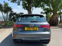 Used Audi A3 S-Line 184 HP (135 kW) 2017 Grey Hatchback