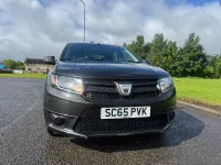 Used Dacia Sandero Ambiance 75 HP (55 kW) 2015 Black Hatchback