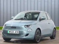 Second-hand Fiat 500e La Prima 85 kW (116 CP) 2022 Albastru Hatchback