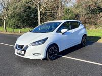 Used Nissan Micra Acenta 92 HP (67 kW) 2022 White Hatchback