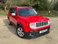 Used Jeep Renegade Limited 120 HP (88 kW) 2015 Red SUV