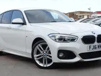 Used BMW 118 M Sport 136 HP (100 kW) 2016 White Hatchback