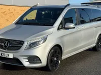 Used Mercedes V220 AMG line 163 HP (119 kW) 2017 Silver MPV