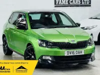 Used Skoda Fabia Monte Carlo 90 HP (66 kW) 2016 Green Hatchback