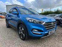 Used Hyundai Tucson Premium SE 2016 Blue SUV