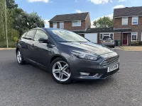Used Ford Focus Titanium 125 HP (91 kW) 2015 Grey Hatchback