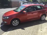Used VW Polo SE 60 HP (44 kW) 2014 Red Hatchback