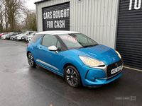 Used DS Automobiles DS3 Chic 110 HP (80 kW) 2016 Blue Hatchback