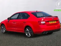 Used Skoda Octavia vRS 220 HP (161 kW) 2016 Red Hatchback