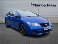 Used Honda Civic S 100 HP (73 kW) 2016 Blue Hatchback